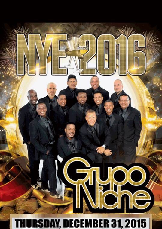 tickets, New Years Eve Grupo Niche tickets