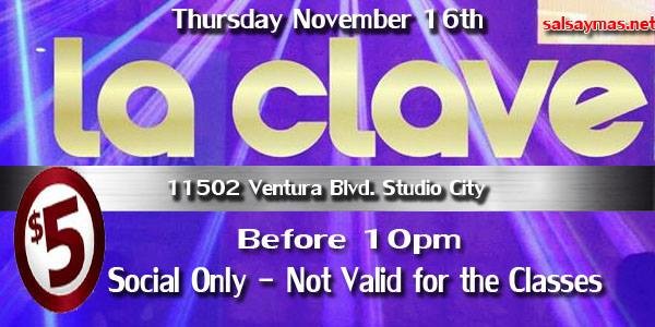 La clave salsa classes and dancing los angeles