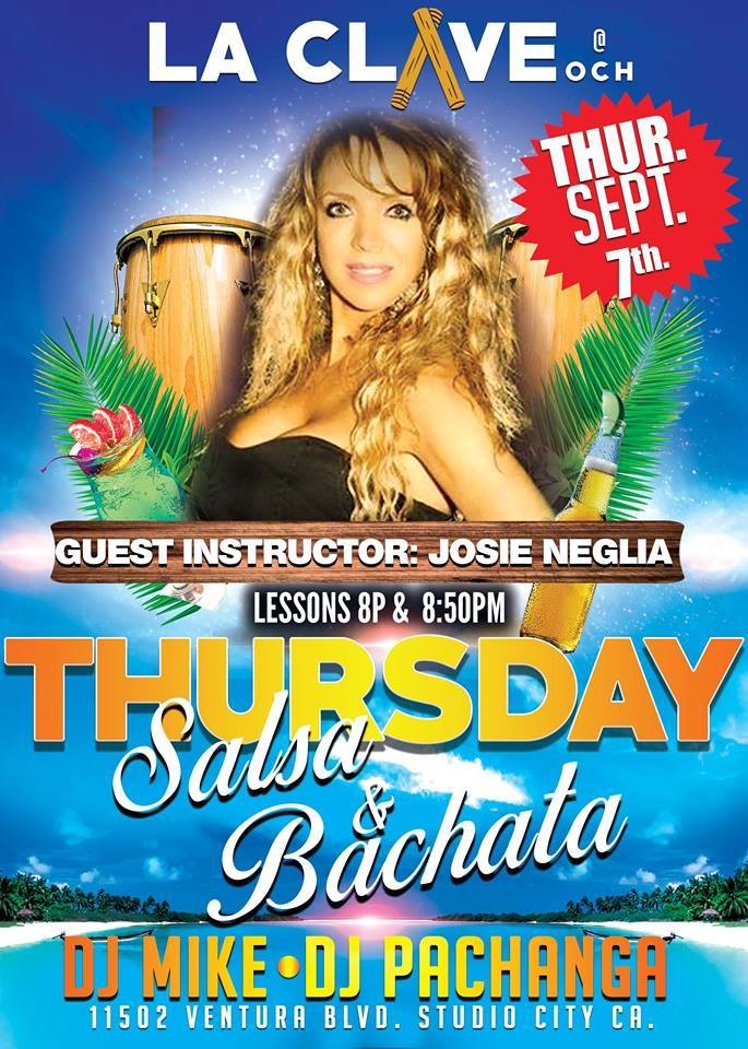 la clave salsa dancing in los angeles josie neglia