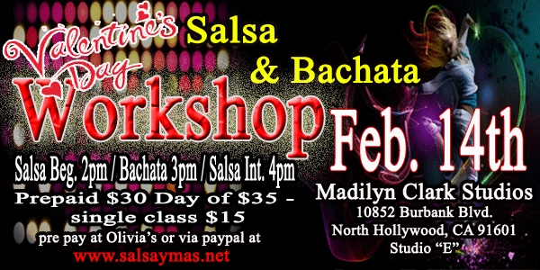 salsa classes, bachata dance instruction, los angeles, burbank, san fernando valley, learn salsa, learn bachata