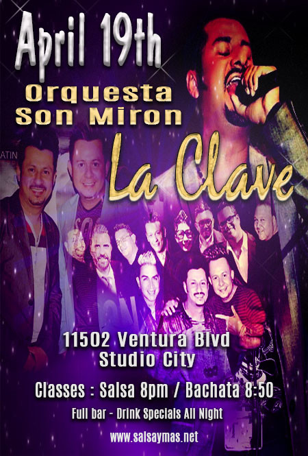 salsa dance instruction classes Live Salsa Music,La Clave LA