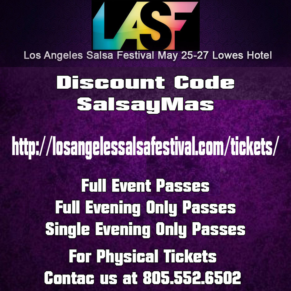 los angeles salsa congress discount tickets
