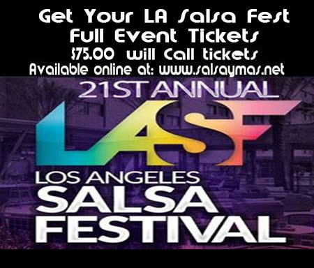 Los Angeles Salsa Festival 2019 discount tickets