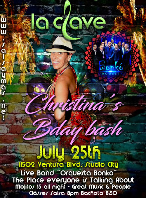 Christina's Bday Bash at La Clave