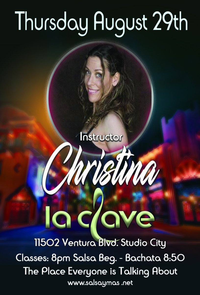 salsa classes on Thursday, sherman oaks, encino , studio city, san fernando valley salsa bachata classes
