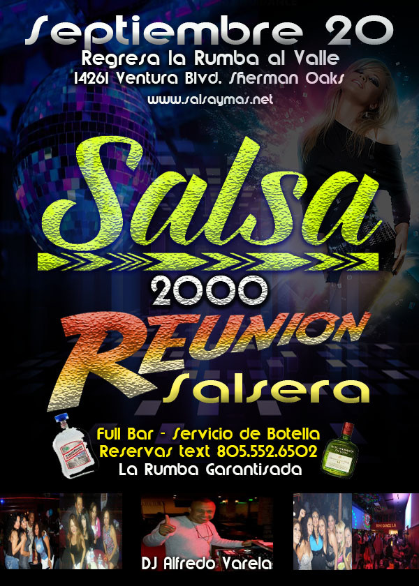 salsa, bachata sherman oaks, san fernando valley, los angeles, studio city, van nuys