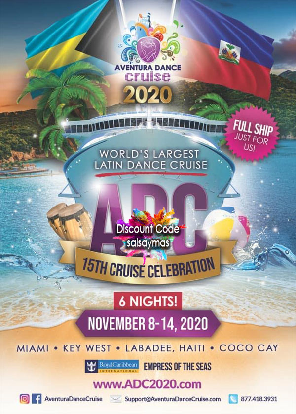 aventura cruise discount code salsaymas