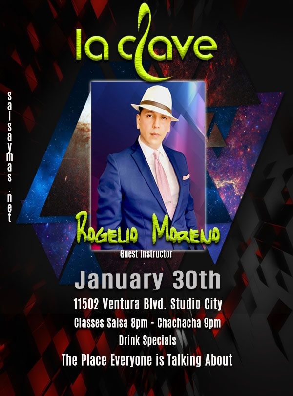 salsa classes in Los Angeles, salsa dancing, Rogelio Moreno